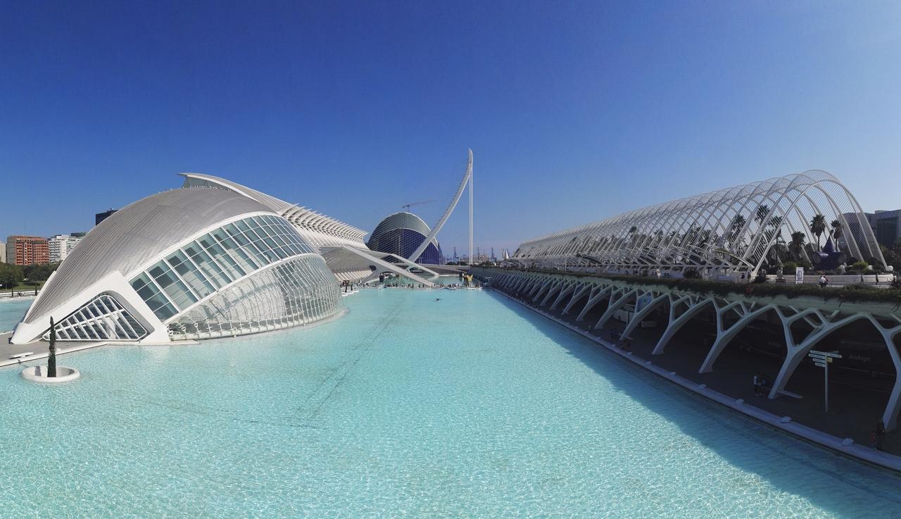 Apartup Blue Opera View Apartment Valencia Luaran gambar