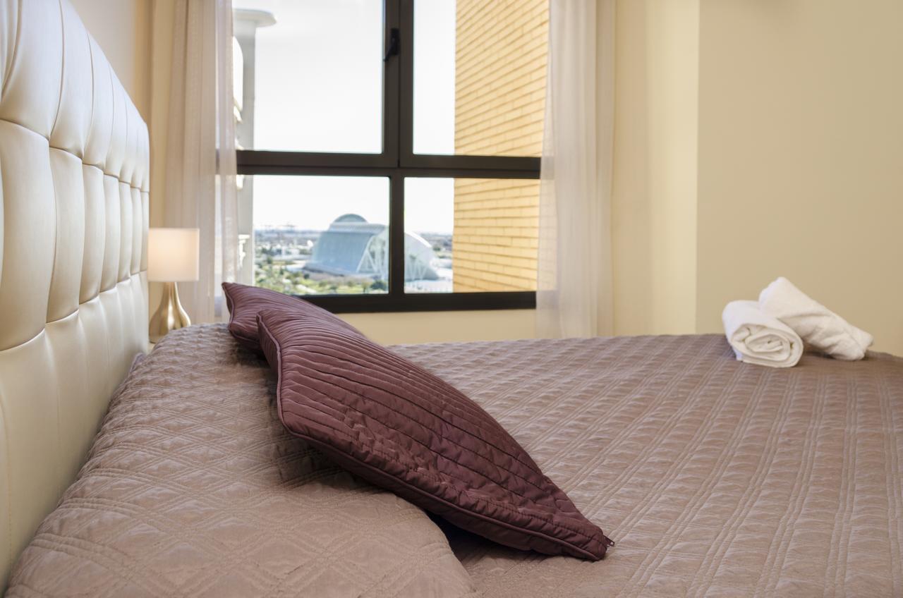 Apartup Blue Opera View Apartment Valencia Luaran gambar