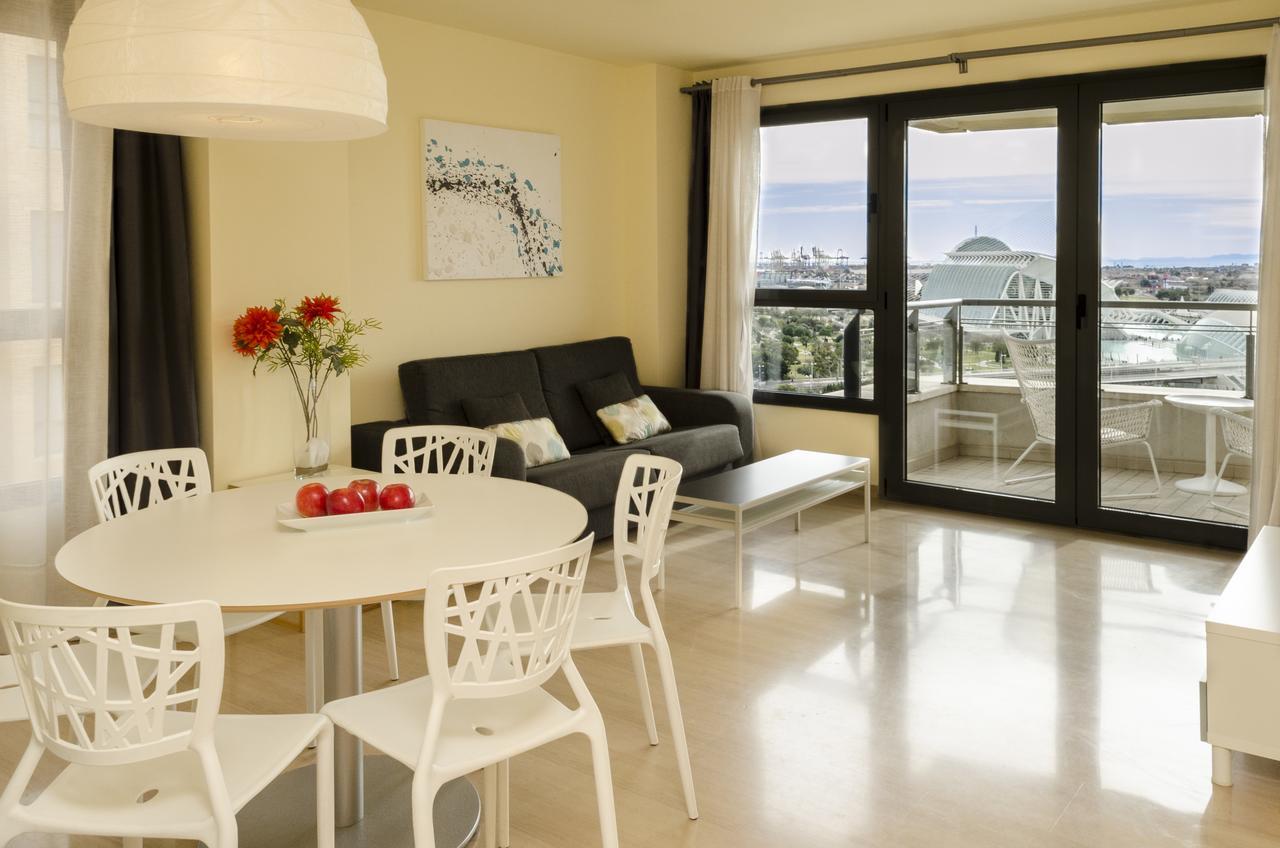 Apartup Blue Opera View Apartment Valencia Luaran gambar